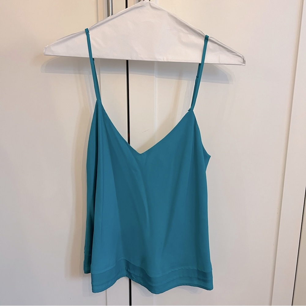 Aritzia // Talula teal camisole, size small